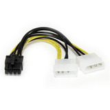 Cable Adaptador Molex A 8 Pines Tarjeta Video Amd Rx Nvidia