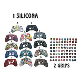 Silicona Protector Para Control Xbox Series S/x + 2 Grips