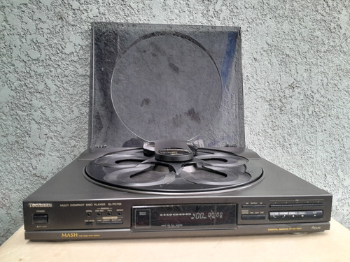  Compactera Technics Para 5 Cds Modelo Sl-pc705 Made In Jap