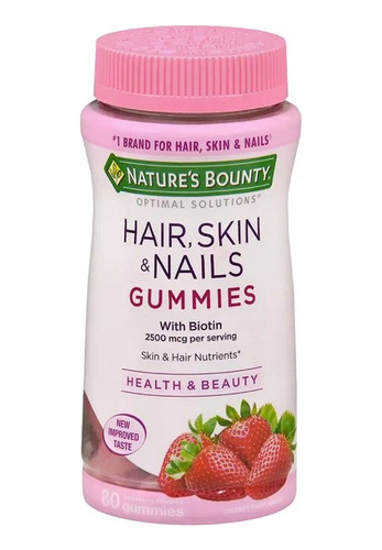 Hair Skin & Nails 80 Gomitas - Unidad a $874