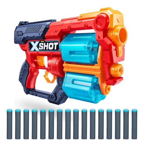 Pistola Lanza Dardos Zuru X-shot Xcess 16 Dardos 20mts