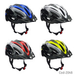 Casco Regulable Cronus Usa Con Luz Trasera Bicicleta Mtb 