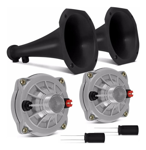 Kit 2 Driver D250x Selenium 2 Cornetas 200w Rms Par D 250 X