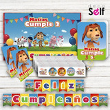 Pack Personalizado De Cumpleaños Perro Chocolo