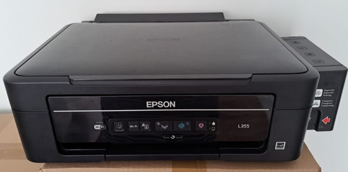 Impressora Multifuncional Epson L355 Wifi Tanque De Tinta