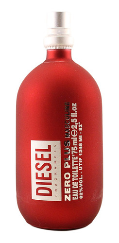 Edt 2.5 Onzas Zero Plus Masculine Por Diesel Para Hombre