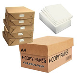 Papel Sulfite A4 Paspaper Office 5000 Folhas Reciclado Bege