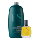 Kit Alfaparf Sdl Reconstruction - Shampoo 1000ml + Óleo 50ml