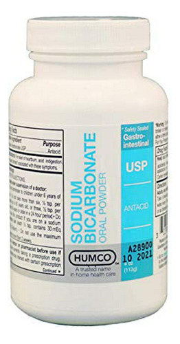Bicarbonato De Sodio Humco 268501001 Oral 1 Lb, Forma