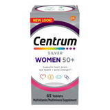 Centrum Silver Women 50+ Vitamina D3 Vitaminas B Y Calcio Comprimidos