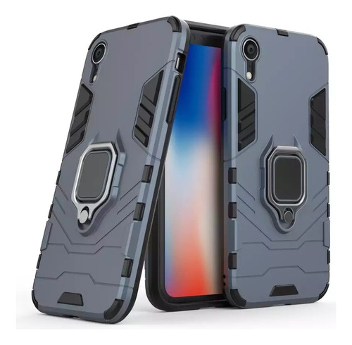 Case Funda Armor Antishock Con Anillo Giratorio