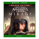 Assassin's Creed Mirage Deluxe Edition Xb1/xbs X|s - Código