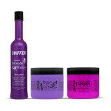 Kit Shampoo Platinador Blonde Fairy Coiffer 3unid