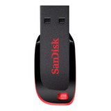 Pendrive Sandisk 16gb Usb 2.0 Cruzer Blade