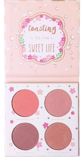 Beauty Bakerie Rubores Paleta Blushlighter Cotton Candy