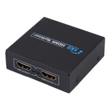 Multiplicador Hdmi Splitter 1 Entrada 2 Salidas 4k 1080p 3d 