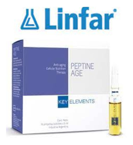 Peptine Age Linfar Antiage Piel Peptonas Ampollas Dermapen