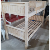 Cama Superpuesta De Pino Reforzada Americana 