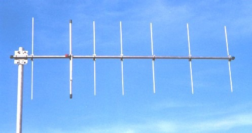 Direccional Vhf 7 Elementos  Antena Monobanda Para 2 Mts.