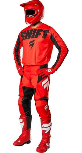 Conjunto Shift Whit3 York Motocross Enduro Atv Top Rac Cuo