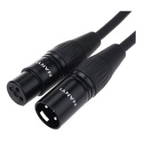 Nanyi Cable De Micrfono Xlr A Xlr, Cable De Conexin Xlr De 3