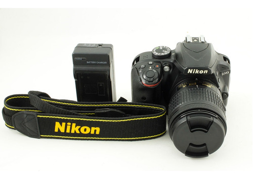  Nikon D3400 Con Lente 18-55 Vr