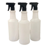 Borrifador Girafa 1000ml Graduado Gatilho Preto Kit C/20un