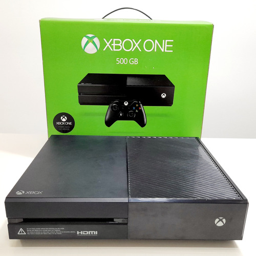 Console Xbox One Preto 500 Gb Model 1540 Sem Controle Embalagem Original Ótimo Estado Frete Grátis!