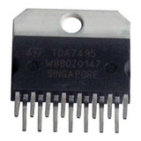 Tda7495 Circuito Amplificador De Audio Estereo 11w+11w