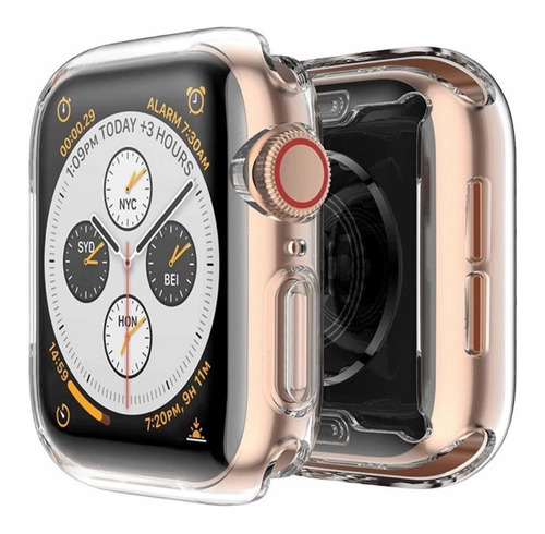 Funda Protector Para Apple Watch Series 1 / 6 Transparente