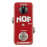 Tc Electronic Hall Of Fame Mini Cor Vermelho