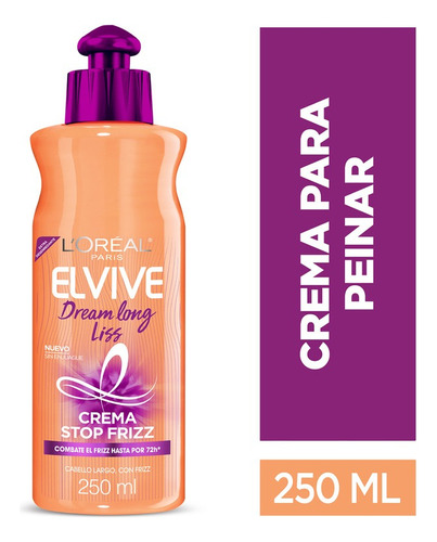 Crema Para Peinar Dream Long Liss Elvive L´oréal Paris 250ml