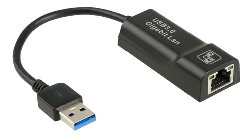 Adaptador Usb 3.0 Red Ethernet Rj45 Gigabit 10/100/1000