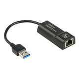 Adaptador Usb 3.0 Red Ethernet Rj45 Gigabit 10/100/1000