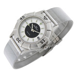 Reloj Montreal Mujer Ml744 Malla De Acero Inoxidable