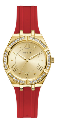 Reloj Para Mujer Guess Skylar W1295l1 Color Plata
