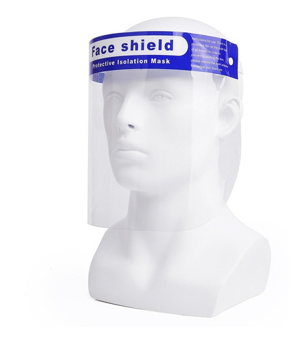 Careta Protectora Facial Medica Con Esponja, Faceshield