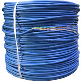 Cable De Red Roll Lan Cat 5e Utp Cmx De 4x24 Awg Con 50 Metros