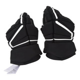 Par De Guantes De Hockey Acolchados Para Hielo Con El Pulgar