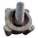 Molcajete / Mortero Mexicano 12 Cm De Piedra Volcánica 