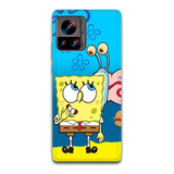 Funda Bob Esponja 4 Para Motorola Todos