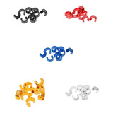 50pcs Guías De Cable C-clip Para Mtb Bmx Bicicleta De