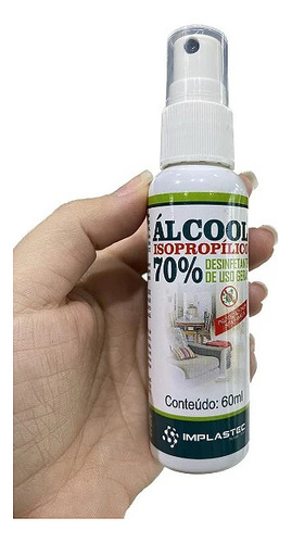 Alcool Isopropilico 70% Pump 60ml