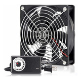 Sxdool 4.724 in 110v 115v 120v Ac Ventilador Con Controlador