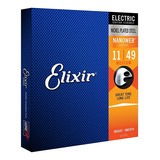 Cuerdas Elixir 11-49 Para Guitarra Electrica 12102