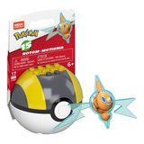 Figura Armable Rotom Con Pokebola - Pokemon Mega Contrux