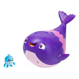 Piñata Smashlings Rainbow Whale Ballena Arcoiris Violeta