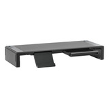 Soporte Para Monitor Riser Soporte Ergonómico Para Negro