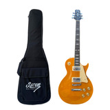 Guitarra Les Paul Seven Braço Colado Slp-770 Gd Gold Top