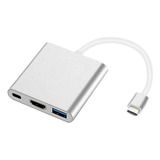 1 Adaptador Usb C A Hdmi, Convertidor De Puertos Usb3.0 Y